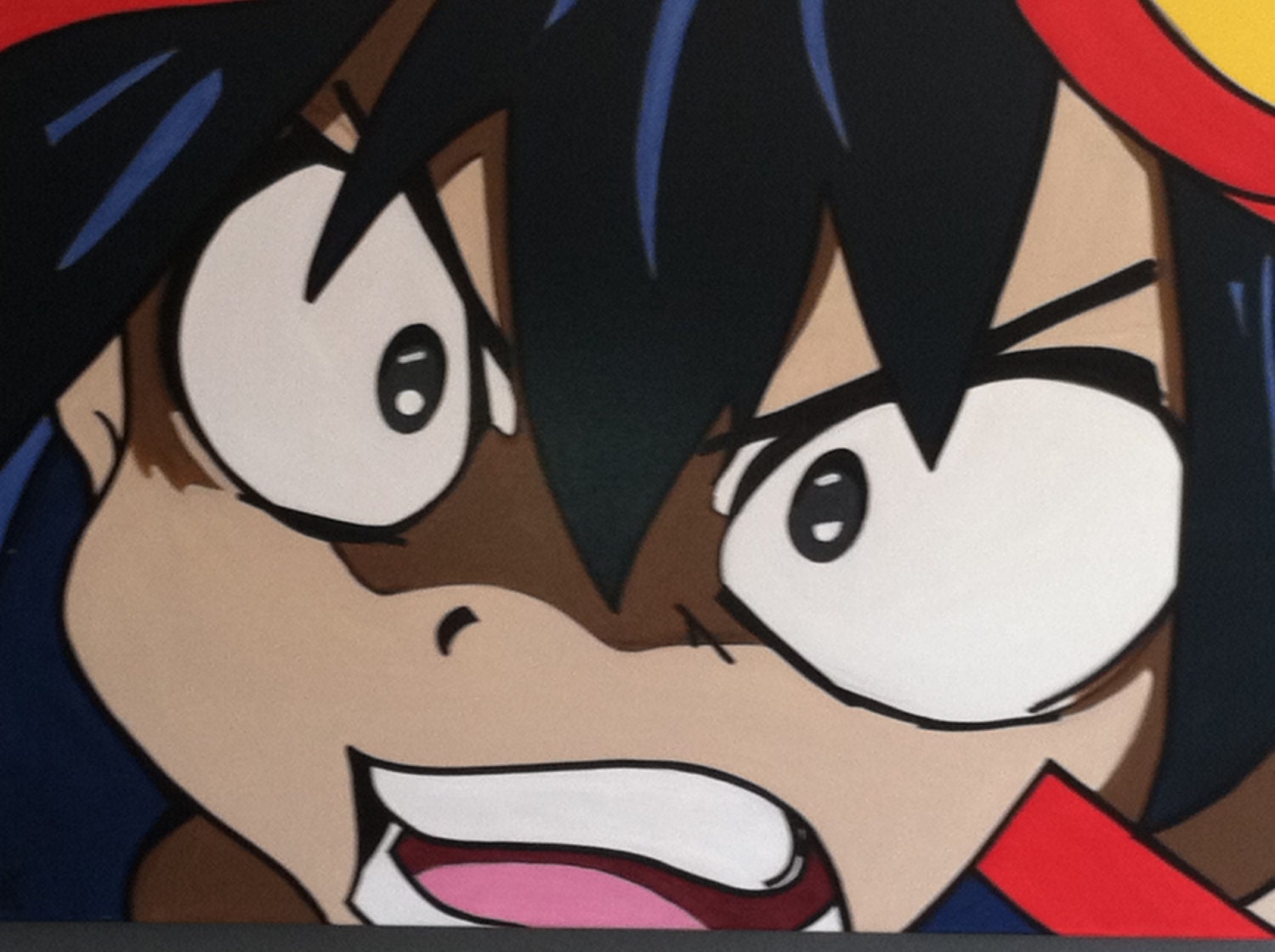 Anime Space Boy Closeup