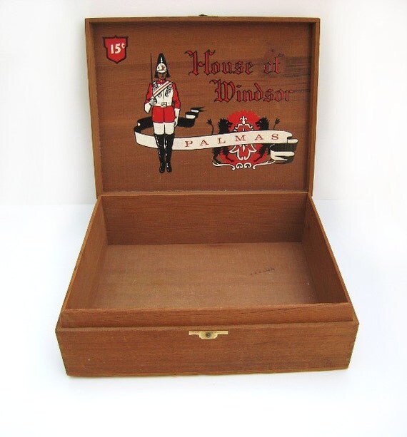 Vintage House of Windsor Cigar Box