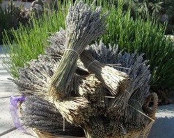 5 Dried Lavender Bundle Bunch wholesale (Each Bundle 4 OZ for total of 20 OZ)