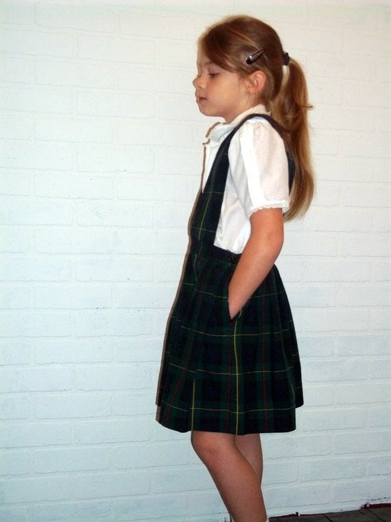 Vintage Schoolbelles Girls School Uniform Size 7