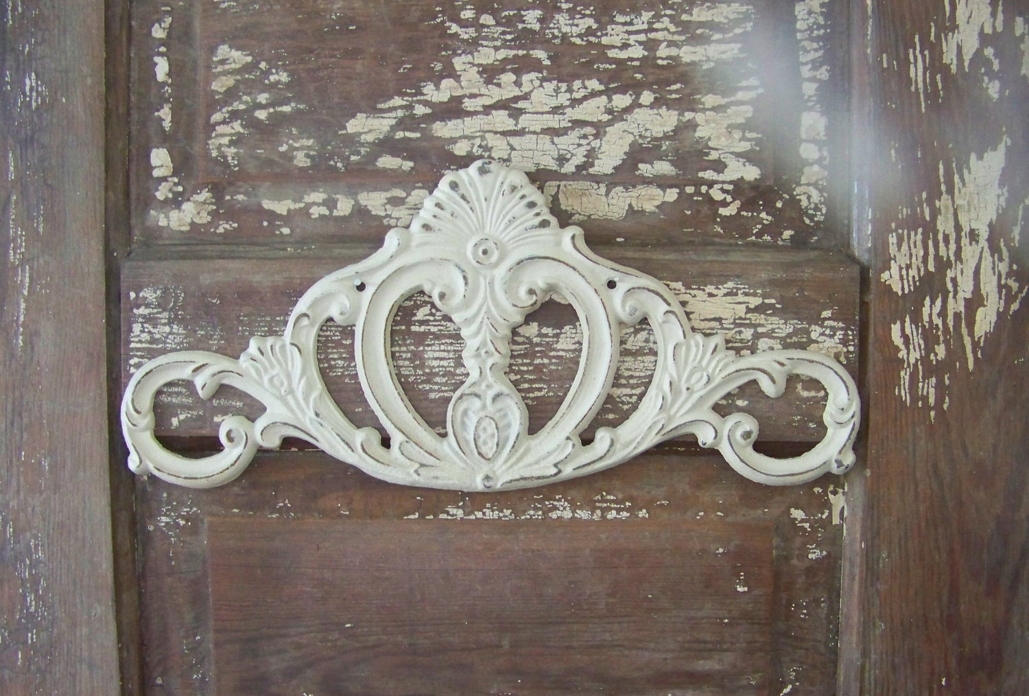 Cast Iron Wall Home  Decor  Shabby Chic Scroll Hanging