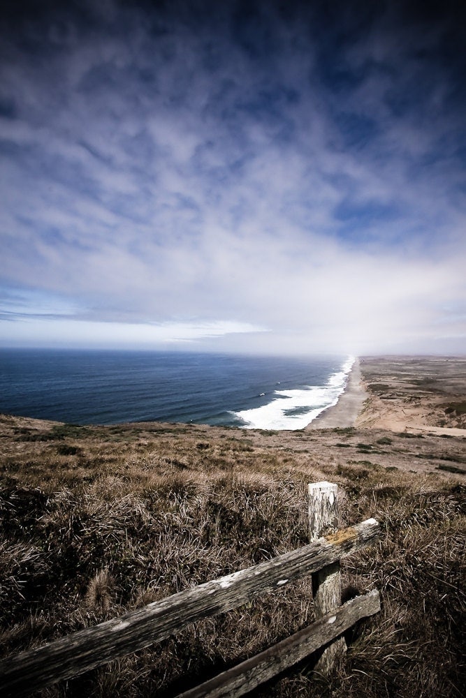 Landscape Photography Point Reyes Fence California 8x12