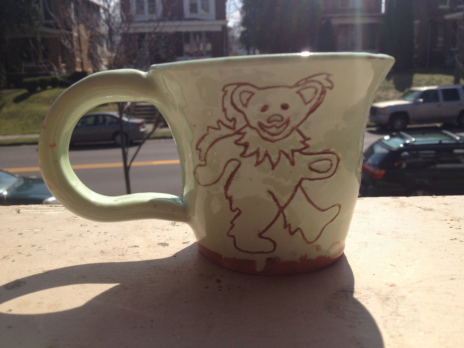 Grateful Dead Dancing Bear Coffee Mug by GratefullyCrafted on Etsy