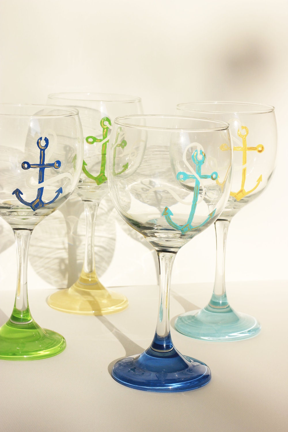 Anchor Set Of 4 Wine Glasses 7435