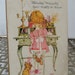 1970s American Greetings Friendly Thoughts Small Wooden Plaque With Stand