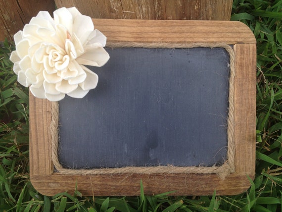 Framed Rustic Chalkboard Sign - Chalkboards - Chalkboard Photo Prop - Shabby Chic Rustic Wedding - Chalkboard Sign by CountryBarnBabe