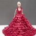 DESYSHOP Fashion Barbie Royalty Silkstone OOAK red pete evening dress