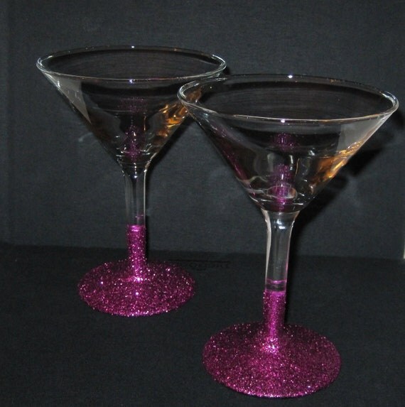 Pink Martini Glass Set