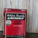 Antique Medicine Tin-Nature's Remedy Tin with Original Instructions and Tablets-Vintage Tin-Red Tin