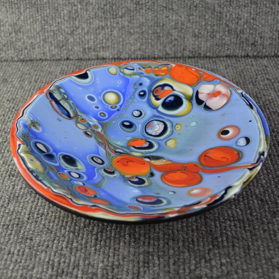 Items similar to Splash Glass bowl 23 on Etsy