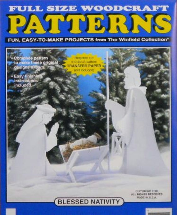 Blessed Nativity Wood Craft Pattern