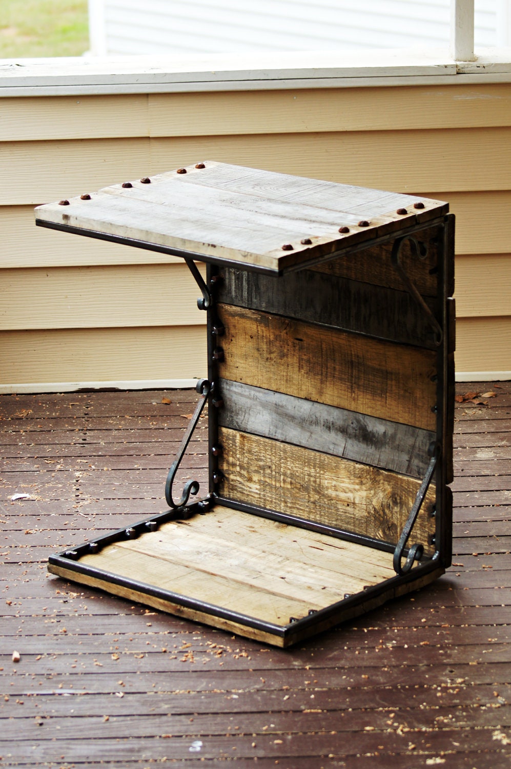 Rustic Bedside Table