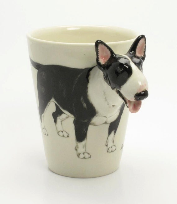Items similar to English Bull Terrier Coffee Mug a unique Items similar to English Bull Terrier Coffee Mug a unique