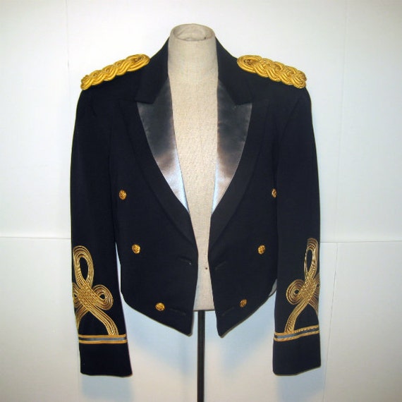 Army Officer Blue Mess Jacket Infantry Formal Event Wedding