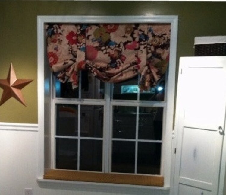 Roman Shade Tie Up by SewCustomDecor on Etsy