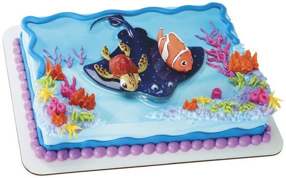 Finding Nemo and Squirt Cake Kit Il_570xn