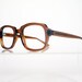 Vintage ROMCO Brown Square Eyeglass Frames