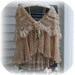 Mori Girl Woodland Rustic Cape Layers of Vintage Crochet