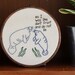 Manatees 6" Hoop & Bunnies 7" Hoop - RESERVED for Scott