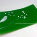 fused glass entertaining holiday PLATTER home decor serving
