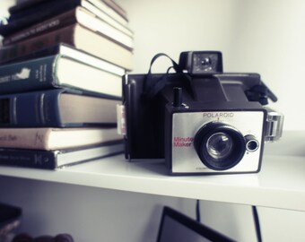 The Minute Maker Polaroid Camera - Film Tested Working
