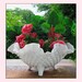 Reserved for Janice - Fenton Milk Glass Hobnail Bowl And Westmoreland Ivy Bowl