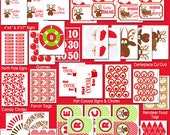 Christmas Reindeer Games Printables - Christmas Party - Santa - Huge Party Set by Amanda's Parties To Go - 50% OFF Il_170x135