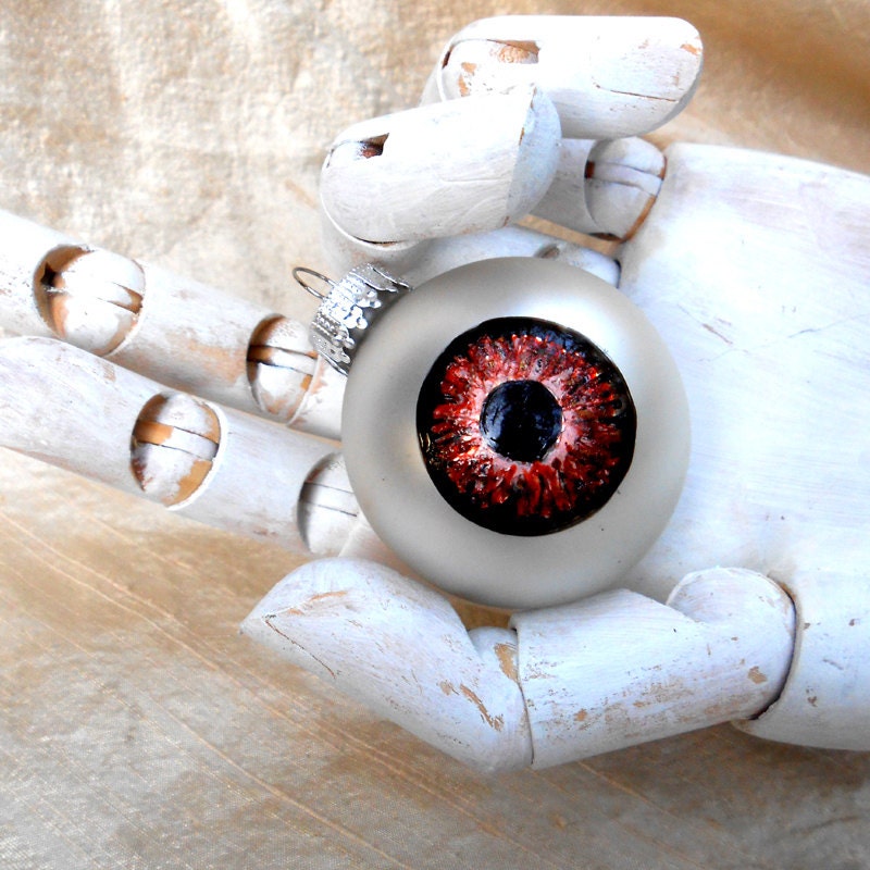 eyeball christmas ornament ball spooky eye ball by eyeball christmas ornament ball spooky eye ball by