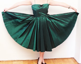 Martini Kelly Green Taffeta