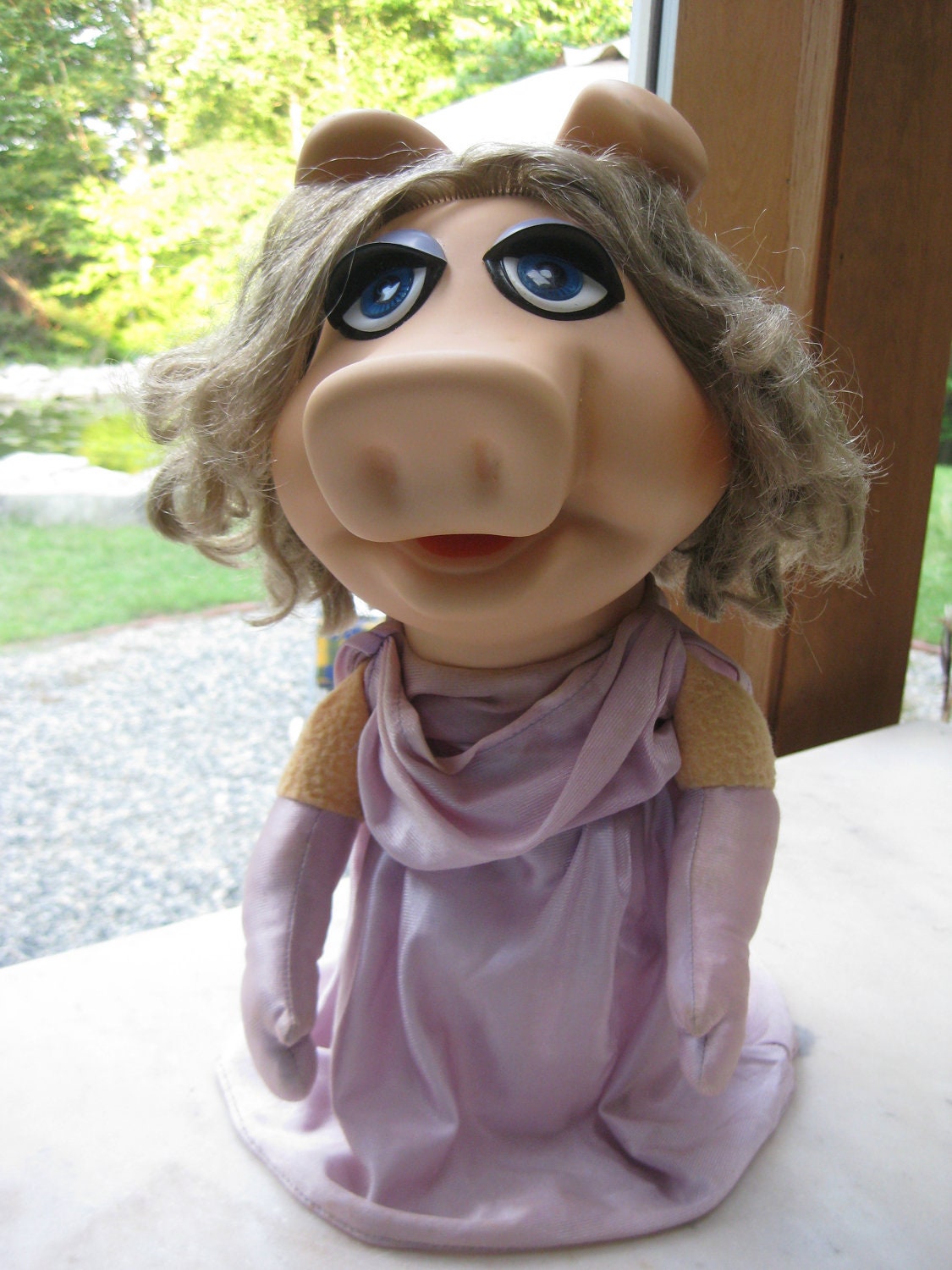 miss piggy puppet doll