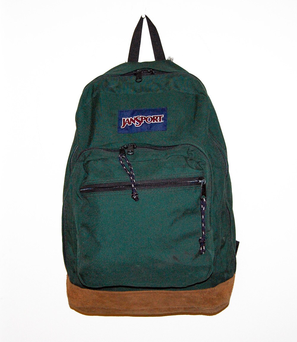 Jansport Backpack Leather Bottom