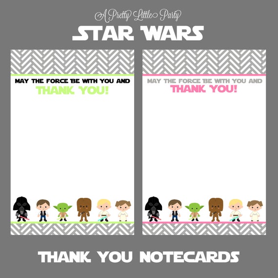 Star Wars Thank You Notecards Character Thank You Cards star-wars-thank-you-notecards-character-thank-you-cards