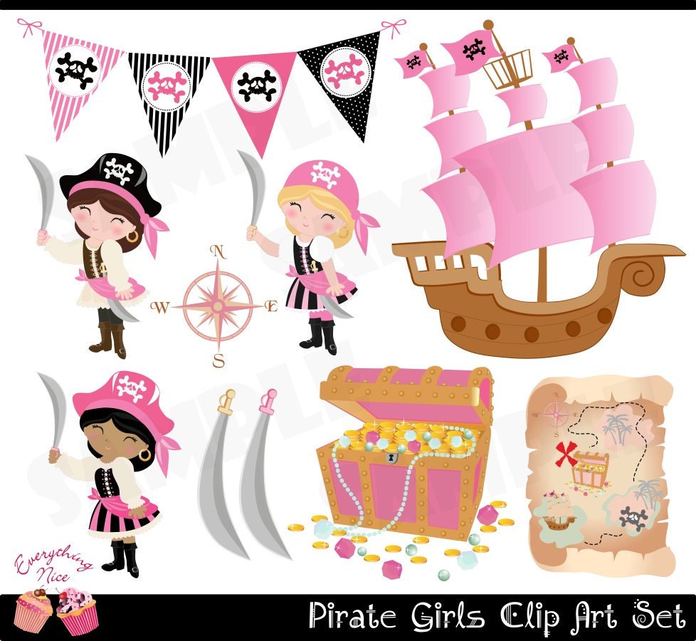free girl pirate clipart - photo #32