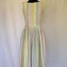 Vintage 60's Seersucker Pastel Rainbow Day Dress - AS IS - Small
