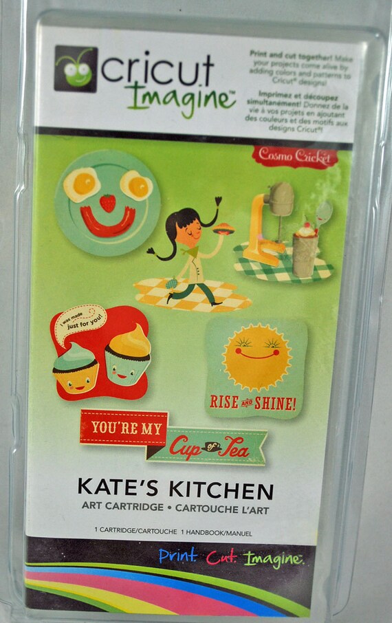 NEW Cricut Cartridge Cricut IMAGINE Kate's Kitchen