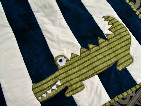 items similar to see you later alligator baby / toddler quilt on etsy items similar to see you later alligator baby / toddler quilt on etsy