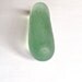Excellent cylindrical sea glass, pendant drop, English sea glass, seafoam colour