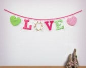 Handmade 'LOVE' Fabric Garland Il_170x135