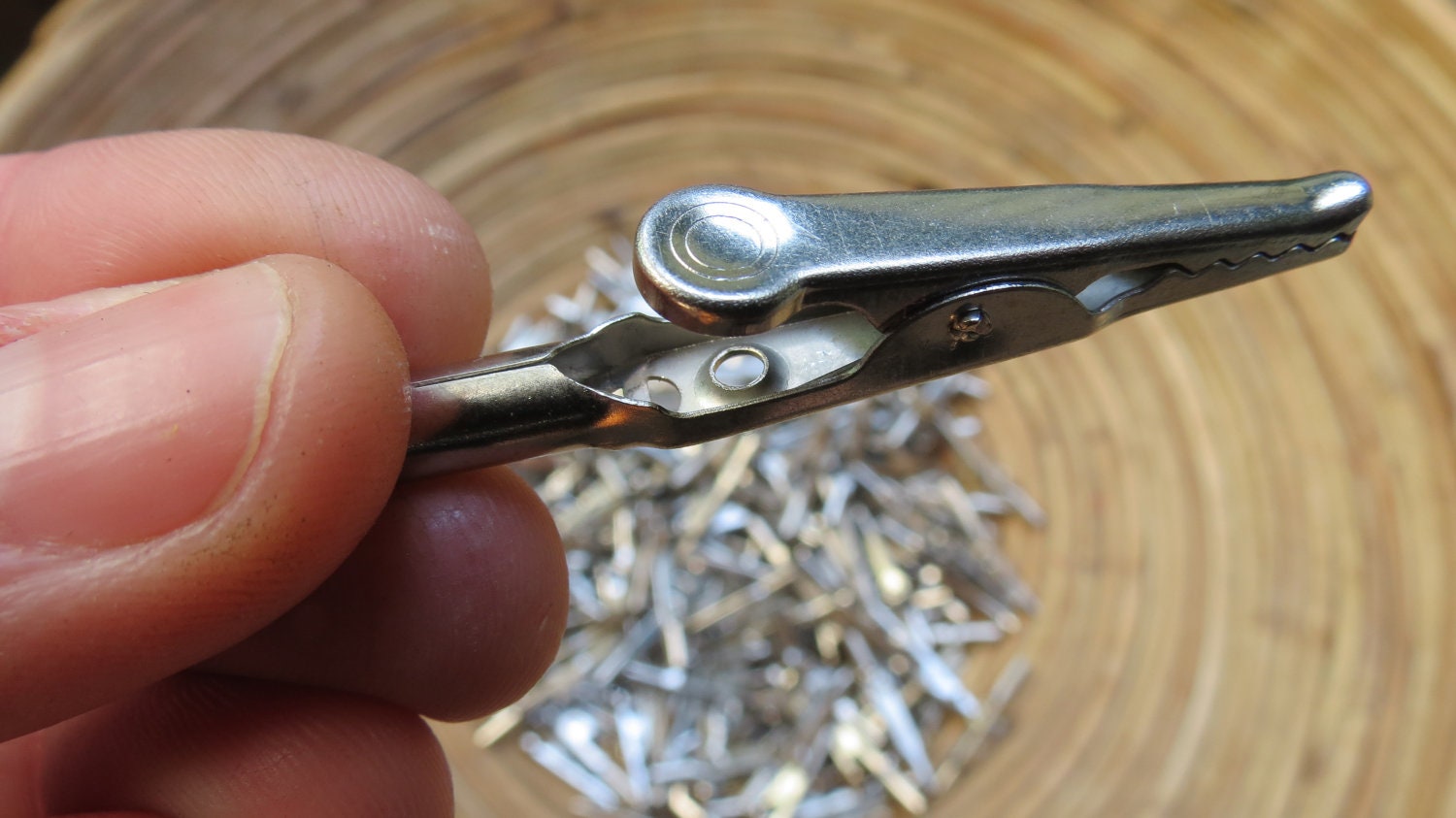 10 Alligator Clips / Roach Clip / Jewelry Supplies