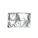 Silver Metallic Clutch / 80s Silver Clutch Purse