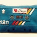 Clutch Mix Tape Coin Purse Cassette Tape Women's Wallet Zip Pouch