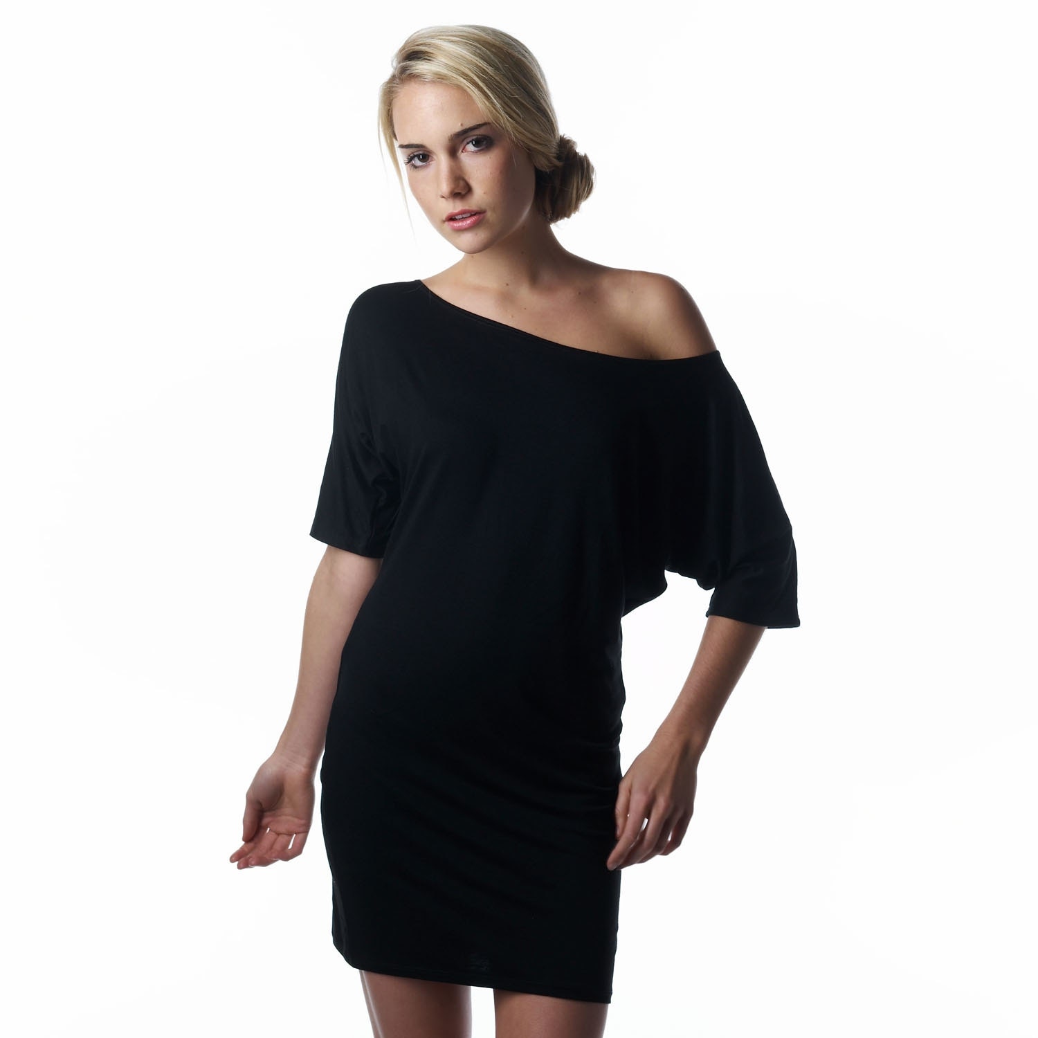 Off The Shoulder Dress off shoulder dress classic black