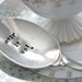 ESTATE SALE - Vintage Silver Plated Hand Stamped Tablespoon - stir it up - Table Setting - Secret Santa Gift