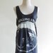 The Rolling Stones Shirt -- She's A Rainbow Rock Shirt Music Shirt Women Tank Top Vest Tunic Sleeveless Rock T-Shirt Black T-Shirt Size M