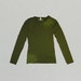 Womens Japanese Star MossShirt in Olive Green, fall fashion, gift for her, american apparel