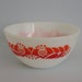 RESERVED FOR CHARLOTTE Vintage 1970s Pyrex Friendship design mixing bowl (1)