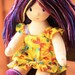 Waldorf doll Violeta,13" tall,soft toy