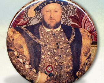 King Henry VIII Tudors Pocket Mirror