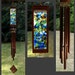 Wind Chime, Beach Glass, Stained Glass, Copper, Handcrafted, Mosaic, Windchimes, Wind Chimes, Suncatcher