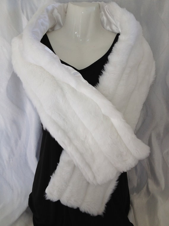 White Fur Stole >> Faux Fur Stole SALE faux mink stole bridal stole bridal White Fur Stole >> Faux Fur Stole SALE faux mink stole bridal stole bridal